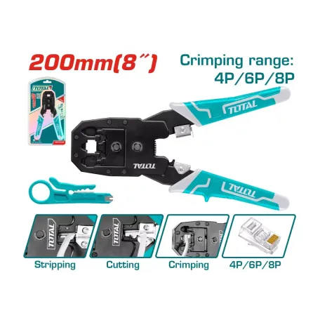 Մոդուլային սեղմող գործիք TOTAL TMPC4468P Մոդուլային սեղմող գործիք TOTAL TMPC4468P