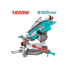 Անկյունահատ և սեղանադիր սղոց TOTAL TMS43183051 1800Վտ 305մմ Անկյունահատ և սեղանադիր սղոց TOTAL TMS43183051 1800Վտ 305մմ