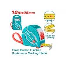 Չափիչ ժապավեն 10մx25մմ TOTAL TMT126101M