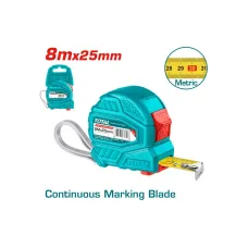 Մետր 8մ*25մմ TOTAL TMT126381M Մետր 8մ*25մմ TOTAL TMT126381M