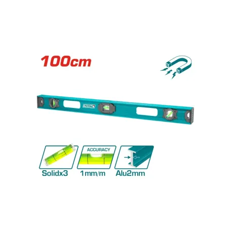 Հարթաչափ 100սմ մագնիսով TOTAL TMT210026