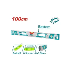 Հարթաչափ մագնիսով 100սմ TOTAL TMT210086M Հարթաչափ մագնիսով 100սմ TOTAL TMT210086M