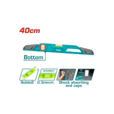 Հարթաչափ հարվածային 40սմ TOTAL TMT221406 Հարթաչափ հարվածային 40սմ TOTAL TMT221406