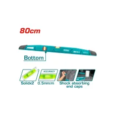 Հարթաչափ հարվածային 80սմ TOTAL TMT221806 Հարթաչափ հարվածային 80սմ TOTAL TMT221806