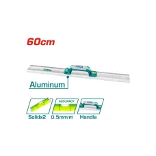 Ալյումինե քանոն 60սմ TOTAL TMT222606