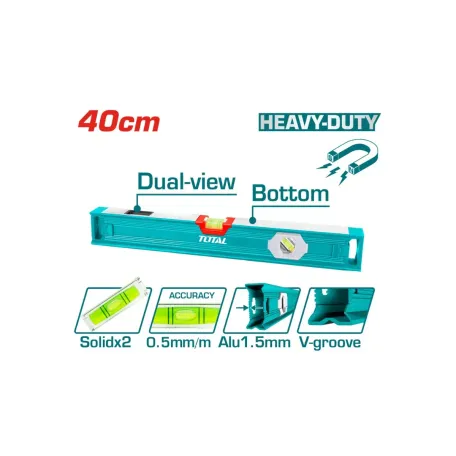 Հարթաչափ մագնիսով 40սմ TOTAL TMT24056