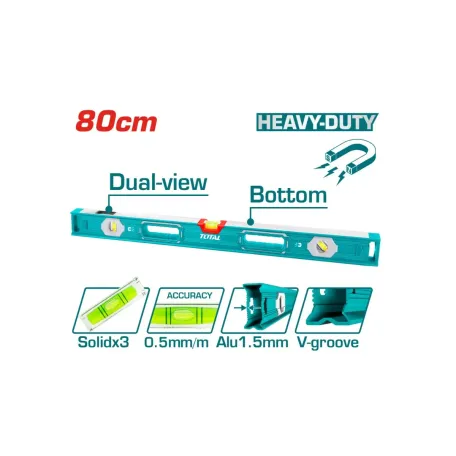 Հարթաչափ  80սմ TOTAL TMT28056