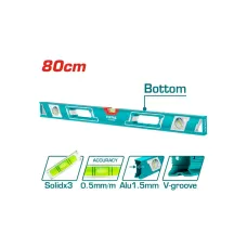 Հարթաչափ 80սմ ինդուստրիալ TOTAL TMT28086 Հարթաչափ 80սմ ինդուստրիալ TOTAL TMT28086