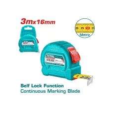 Մետր 3մx16մմ TOTAL TMT37316M