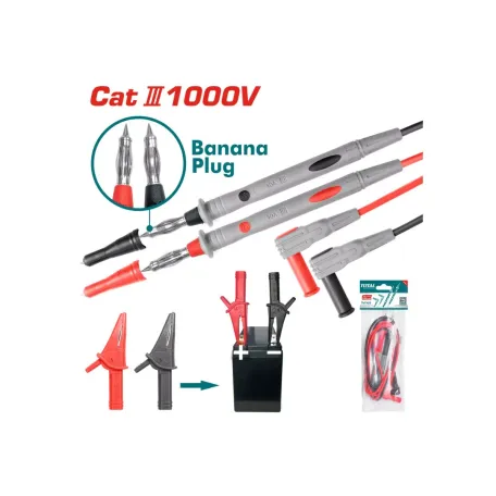 Տեստերի լարերի հավաքածու TOTAL TMT426 Տեստերի լարերի հավաքածու TOTAL TMT426