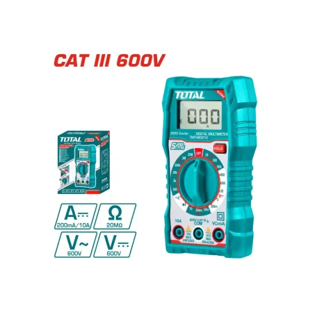 Մուլտիմետր թվային TOTAL TMT460012 Մուլտիմետր թվային TOTAL TMT460012