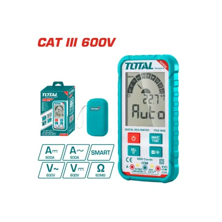Թվային մուլտիմետր TOTAL TMT460013 Թվային մուլտիմետր TOTAL TMT460013