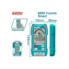 Թվային մուլտիմետր 600Վ TOTAL  TMT516004