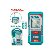 Լազերային հեռաչափ 0.05-50մ TOTAL TMT55016 Լազերային հեռաչափ 0.05-50մ TOTAL TMT55016