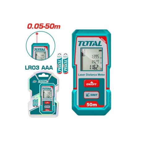 Լազերային հեռաչափ 0.05-50մ TOTAL TMT55016