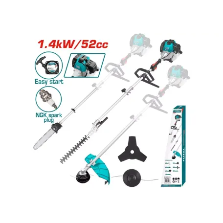 Բենզինային բազմաֆունկցիոնալ գործիք 1,4Kw TOTAL TMT55211