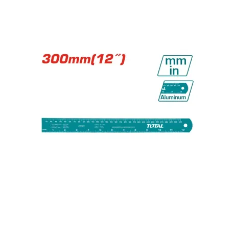 Ալյումինե քանոն 30սմ TOTAL TMT633002