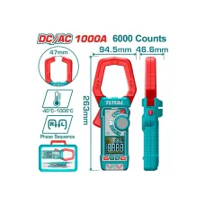 Թվային հոսանքաչափ (կլեշ) TOTAL TMT7610002