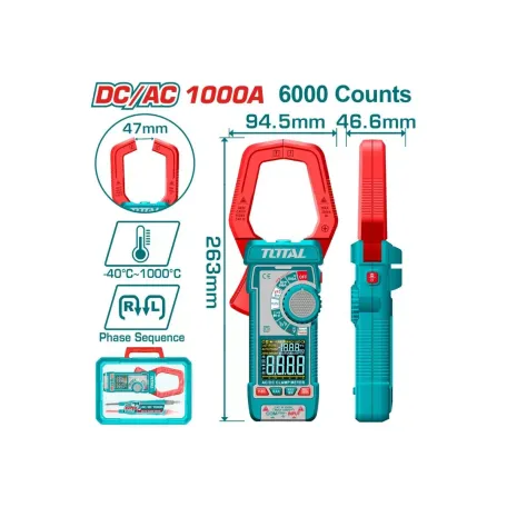 Թվային հոսանքաչափ (կլեշ) TOTAL TMT7610002