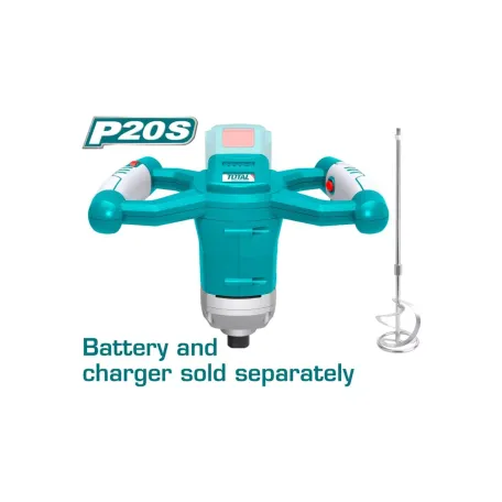 Շինարարական խառնիչ մարտկոցային 20Վ TOTAL TMXLI2001