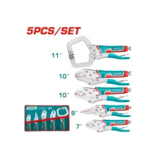 Հարթաշուրթ աքցանների հավաքածու 5 հատ TOTAL TOS23091