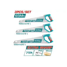 Ձեռքի սղոցների հավաքածու  TOTAL TOS23093