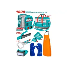 Կոմբո հավաքածու եռակցման սարք և աքսեսուարներ (8առարկա)TOTAL TOS23095 160Ա