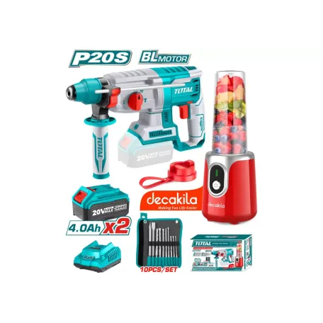 Կոմբո հավաքածու մարտկոցային TOTAL TOSLI23061 (2 կտոր) Կոմբո հավաքածու մարտկոցային TOTAL TOSLI23061 (2 կտոր)