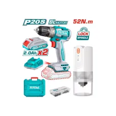 Կոմբո հավաքածու. մարտկոցային պտուտակադարձիչ (TDLI20453), սրճաղաց (TCF029T) TOTAL TOSLI240315