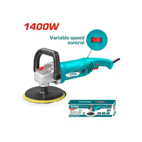 Փայլեցնող մեքենա 180մմ 1400Վտ TOTAL TP1121802