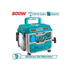 Բենզինային գեներատոր TOTAL TP18001 800Վտ Բենզինային գեներատոր TOTAL TP18001 800Վտ