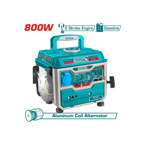 Բենզինային գեներատոր TOTAL TP18001 800Վտ Բենզինային գեներատոր TOTAL TP18001 800Վտ