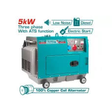 Դիզելային գեներատոր (եռաֆազ) TOTAL TP250003-1 5000Վտ