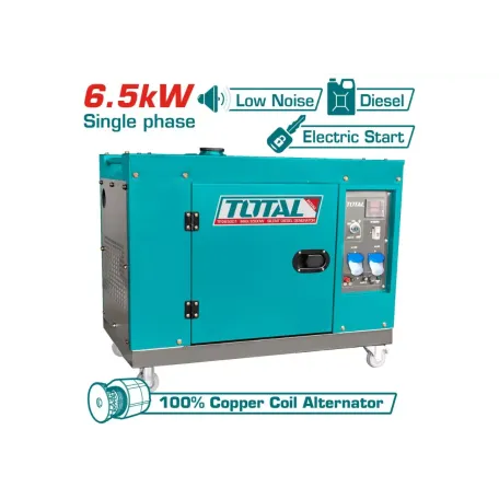 Դիզելային գեներատոր (անաղմուկ) TOTAL TP265001  6500Վտ