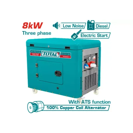 Դիզելային գեներատոր (անաղմուկ) TOTAL TP280003-1 8000Վտ
