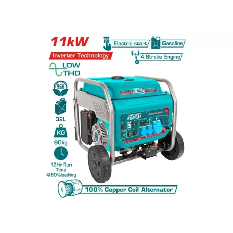 Բենզինային գեներատոր (ինվերտոր) TOTAL TP3120001 11000Վտ