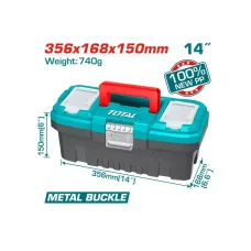 Գործիքների արկղ պլաստիկ 14'' TOTAL TPBX0142