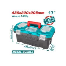 Գործիքների արկղ պլաստիկ 17'' TOTAL TPBX0172