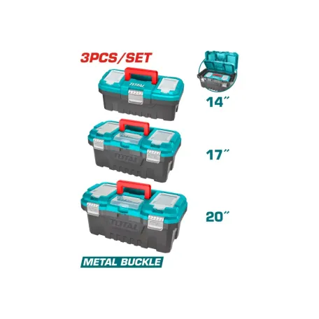 Գործիքների արկղերի հավաքածու 3կտոր 14 Գործիքների արկղերի հավաքածու 3կտոր 14