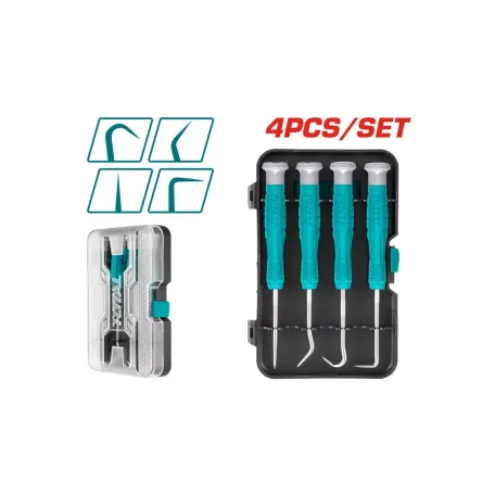 Կեռիկների և բզի հավաքածու TOTAL TPHSK0401 4կտոր