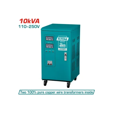 Փոփոխական հոսանքի կարգավորիչ 10kVA110-250V ելք 220V TOTAL TPVS41003 Փոփոխական հոսանքի կարգավորիչ 10kVA110-250V ելք 220V TOTAL TPVS41003
