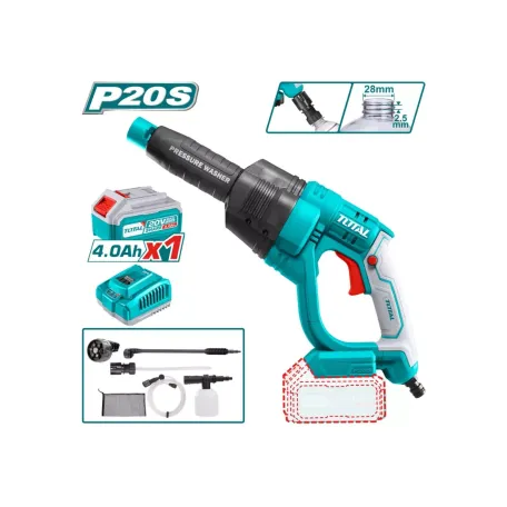 Լվացման սարք մարտկոցային 2․2լ/ր 20Վ (մարտկոցով, լիցքավորիչով) TOTAL TPWLI20084