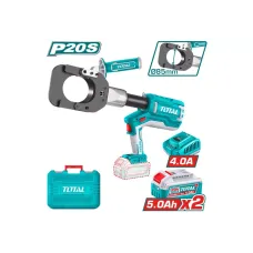 Մալուխի հիդրավլիկ կտրիչ մարտկոցային <85մմ (2 մարտկոցով, լիցքավորիչով) TOTAL TRCLI2005