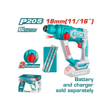 Հորատիչ մարտկոցային TOTAL TRHLI20188 20Վ 1.8Ջ