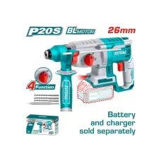 Հորատիչ մարտկոցային TOTAL TRHLI20228 20Վ 2Ջ SDS Plus