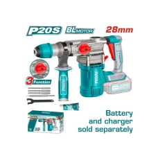 Հորատիչ մարտկոցային TOTAL TRHLI20288 20Վ 4․5Ջ SDS Plus