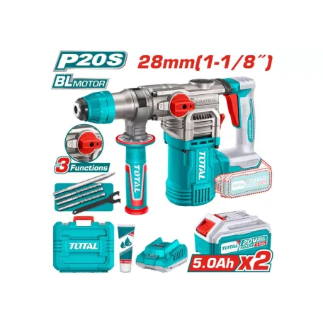 Հորատիչ մարտկոցային TOTAL TRHLI202885 20Վ 4.5Ջ