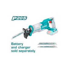 Էլեկտրական սղոց (մխոցային) TOTAL TRSLI1151 20Վ 8/115մմ Էլեկտրական սղոց (մխոցային) TOTAL TRSLI1151 20Վ 8/115մմ