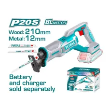 Էլեկտրական սղոց (մխոցային) TOTAL TRSLI2108 20Վ 12/210մմ Էլեկտրական սղոց (մխոցային) TOTAL TRSLI2108 20Վ 12/210մմ