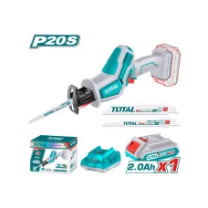 Էլեկտրական սղոց (մխոցային) TOTAL TRSLI65061 20Վ 8/65մմ Էլեկտրական սղոց (մխոցային) TOTAL TRSLI65061 20Վ 8/65մմ